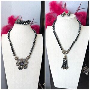 Heidi Daus Premiere Attraction Purple Crystal Interchangeable Magnetic J…